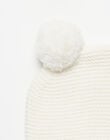 Bonnet naissance en tricot en laine mérinos FRANCETTE 22 / 22IV6811N49114