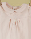 Blouse rose tendre fille TIMBALE 19 / 19PV2221N0F307