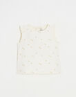Tee-shirt sans manches motif fleurs HERINE 23 / 23VU1911NI4632