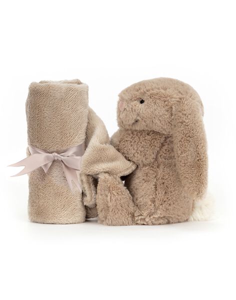 Doudou plat lapin Bashful beige soother DOUDOU LAPIN BE / 23PJPE010MPE080