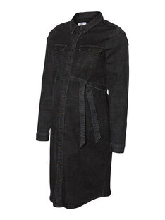 Robe de grossesse Mamalicious jean noir MLDENVER / 20VW2649N18K003