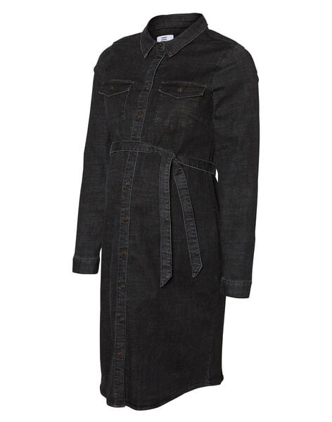 Robe de grossesse Mamalicious jean noir MLDENVER / 20VW2649N18K003