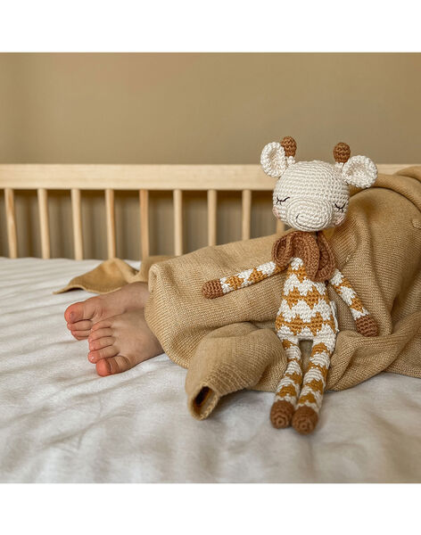 Doudou en crochet Goldie la girafe : Doudous