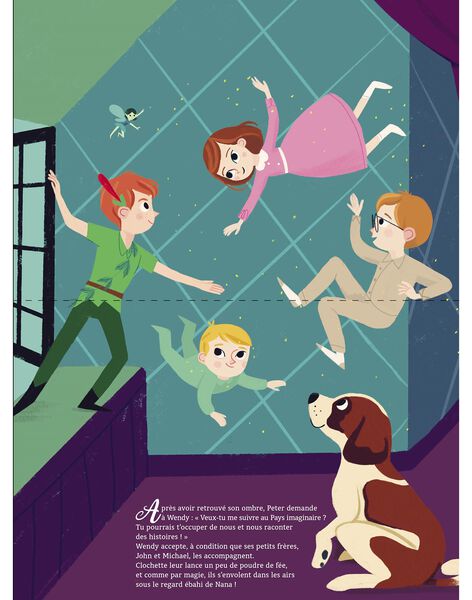 La fabuleuse histoire de Peter Pan - Une histoire du soir à lire