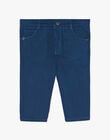 Pantalon coupe droite bleu moyen garçon  ARNAUD 20 / 20VU2012N03208