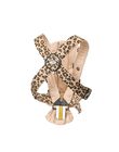 Porte bebe mini beige leopard coton PORTE BB LEOPAR / 20PBDP007PBB999