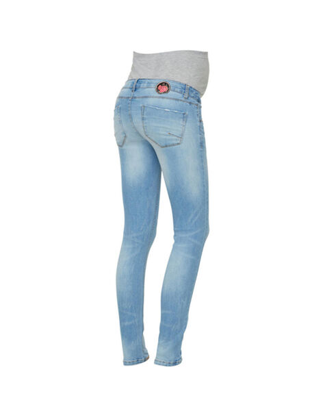 Jeans de grossesse bleu  MLBIRDIE 18 / 18VW26G5N44704