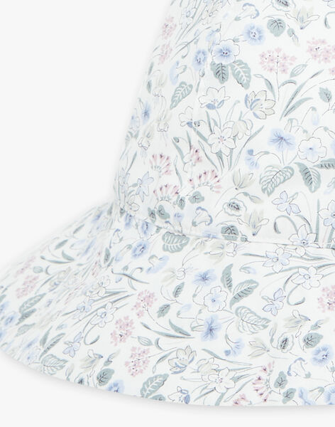 Chapeau tissu Liberty floral coton bio ELINOR 22 / 22VU6051N84000