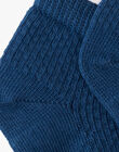 Chaussette courte bleu moyen garçon  ALEJANDRO 20 / 20VU6111N47208