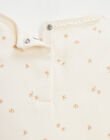 Pyjama 2 pièces à côte motif fleurs HARMELLE-EL / PTVX6513NI6632