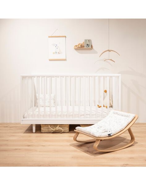 Kiara : Transat bébé en Bois de Hêtre + assise en coton - Cdiscount  Puériculture & Eveil bébé