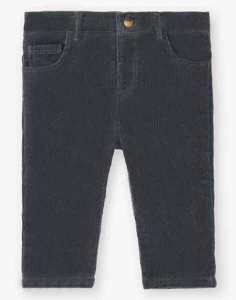 Pantalon chino gris garçon BONIFACE 20 / 20IU2081N03631