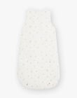 Gigoteuse doublée vanille imprimé petites fleurs en double gaze de coton DIBU 21 / 21PV5915N66114