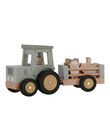 Tracteur avec remorque en bois Little farm TRAC BOI  FARM / 23PJJO050JBO999