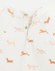 Tee shirt de bain enfant anti UV imprimé chiens JOTARO 24-K / 24V129211NAE005
