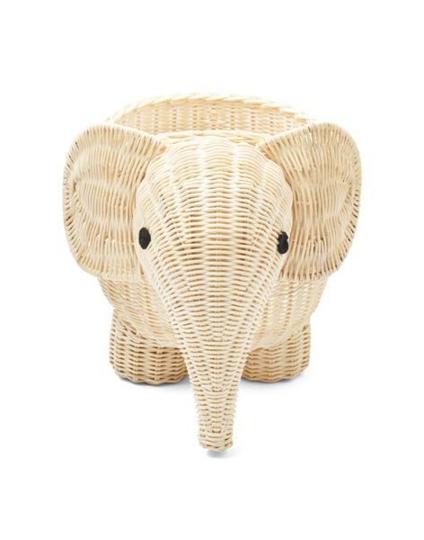 Panier en osier éléphant naturel PANIER ELEPHANT / 22PCDC006CRB999