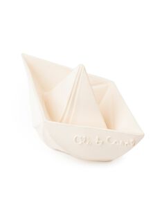 Jouet de bain bateau origami blanc JBA BATO BLANC / 21PJJO007JBA000