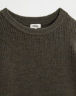Pull tricoté en laine Mérinos IGNATUS 23-K / 23I129271N13621
