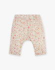Pantalon en tissu Liberty coton bio petites fleurs ELAIS 22 / 22VV2231N03114