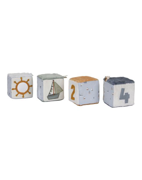 Lot de 4 cubes soft Sailors bay LOT 4 CUB SAILO / 23PJJO051AJVC218