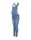 Salopette slim en jean bleu clair de grossesse MLLOLA OVERALL / 19VW2681N05704