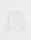Tee shirt de bain anti UV enfant imprimé myrtilles JAGATHE 24-K / 24V129111NAE001