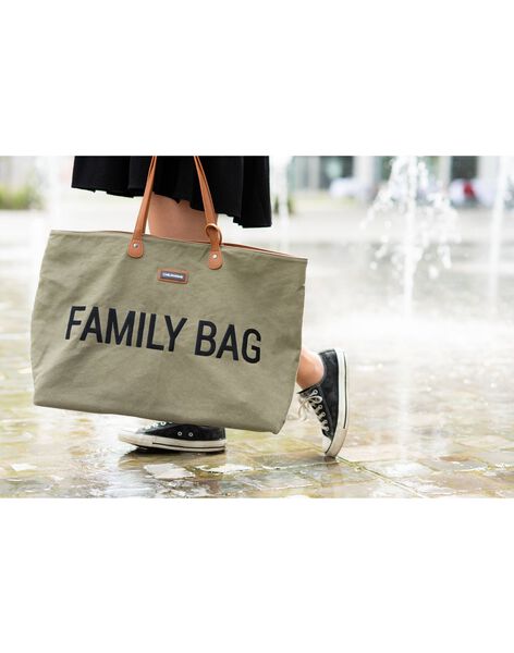 Family bag canvas kaki FAMILY BAG KAKI / 22PBDP006SCC604