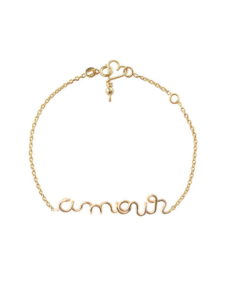 Bracelet "Amour" Padam Padam doré 14K CHAINE DORE AMO / 19PCTE005BIJ999