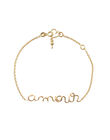 Bracelet "Amour" Padam Padam doré 14K 0,6x6,2x4,6 cm CHAINE DORE AMO / 19PCTE005BIJ999