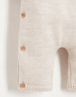 Combinaison tricot avec motif jacquard en coton laine FILOU 22 / 22IV2314N26A013
