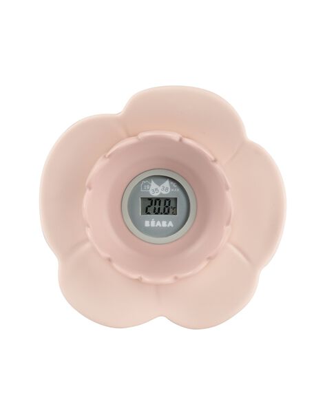 Thermometre bain lotus old pink : Bain