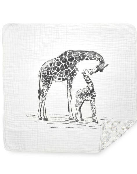 Couverture girafes Hear Me Roar Aden Anais multicolore 120x120 cm dès la naissance COUVERT HEAR ME / 19PCTE009DEL999