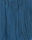 Bloomer fille bleu paon en gaze de coton biologique CANISSE 21 / 21VU1921N25C235