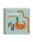 Livre "Explore l'océan du bout des doigts" Kimane multicolore 19x19x1,2 cm dès 2 ans EXPLORE L OCEAN / 19PJME005LIB999