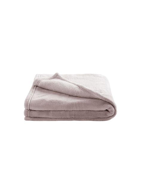 Couverture microfibre taupe 75x100cm COU MICRO TAUPE / 22PCLT010ACL803