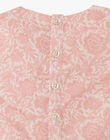 Robe fille avec bloomer intégré en tissu Liberty floral rose thé ALIX 20 / 20VV2214N18D329