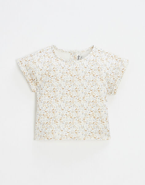 Tee-shirt manches courtes motif fleurs HERMA 23 / 23VU1917NE3632