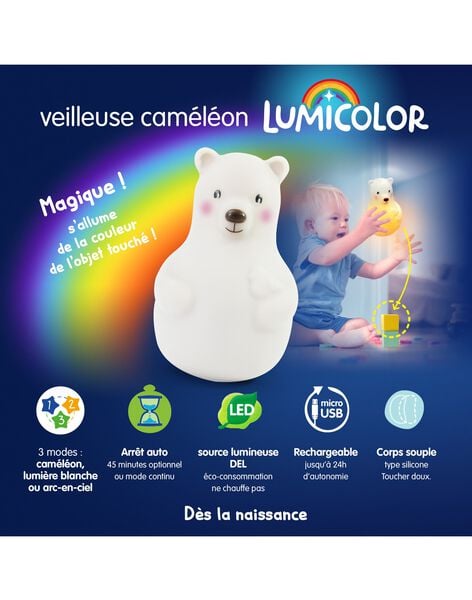 Veilleuse lumicolor detection de couleurs VEUIL LUMICOLOR / 22PCDC003LUM999
