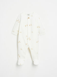 Pyjama bébé préma mixte 43cm velours gris anthracite Cigogne fabriqué en  Europe