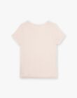 Tee-shirt manches courtes rose CALYPSO ROSE-EL / PTXW2617NAP312