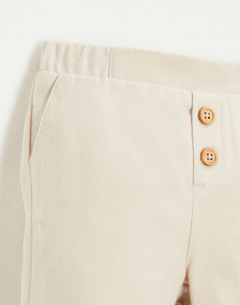 Pantalon effet lainage en coton FERNANDO 22 / 22IU2012N03801