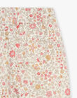Pantalon en tissu Liberty coton bio petites fleurs ELAIS 22 / 22VV2231N03114