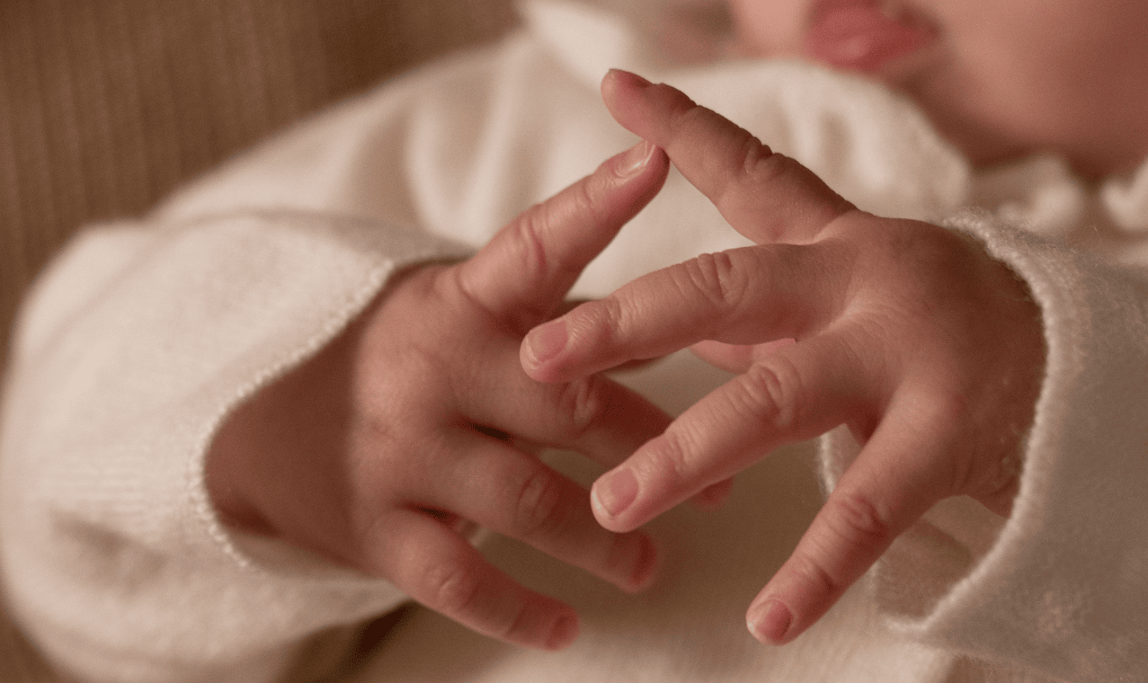 Focus mains de b&eacute;b&eacute;