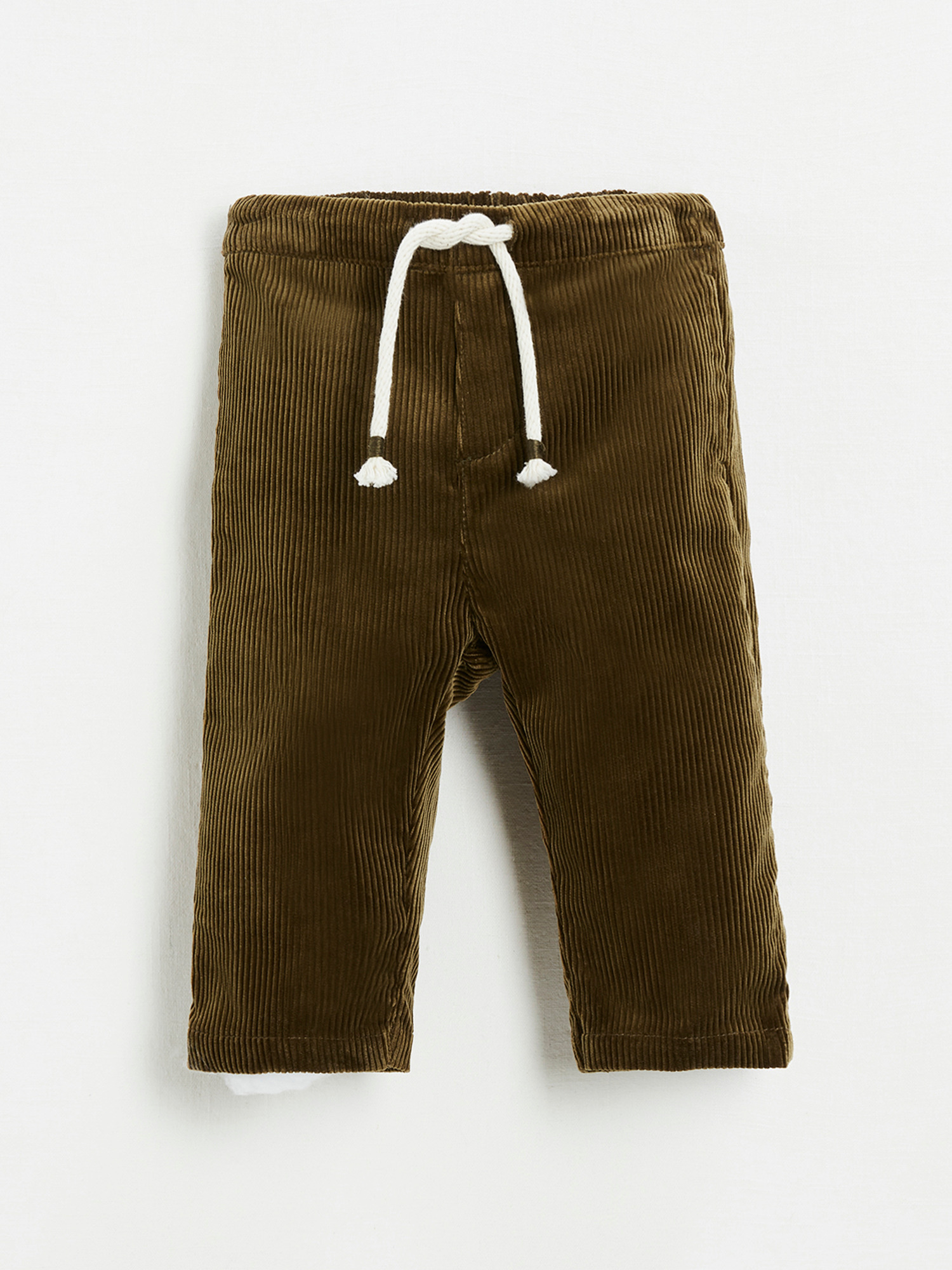 Pantalon en velours côtelé de coton