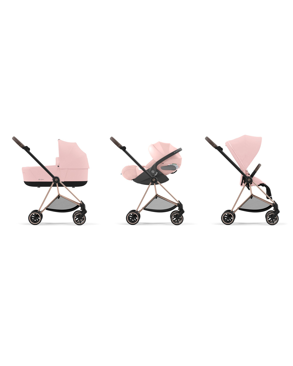 Nacelle Luxe Mios Coloris Peach Pink  Cybex