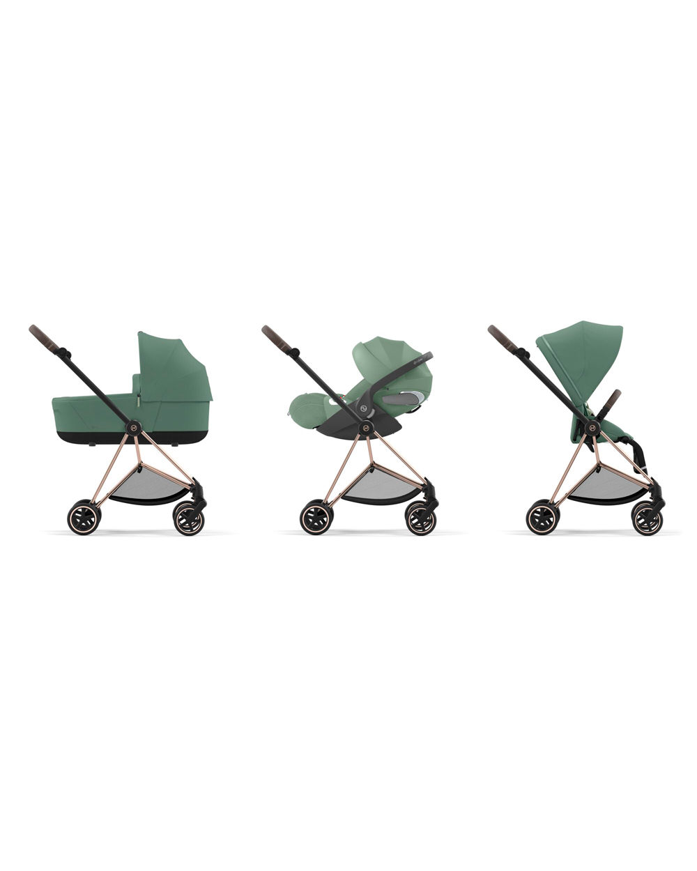 Nacelle Luxe Mios Coloris Leaf Green  Cybex