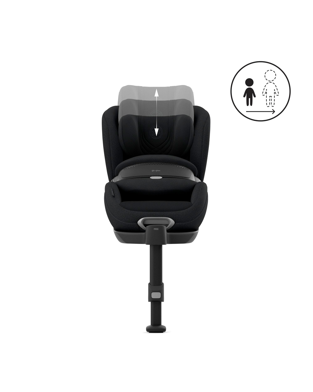 Siège auto Anoris T2 i-size Coloris Sepia Black Cybex