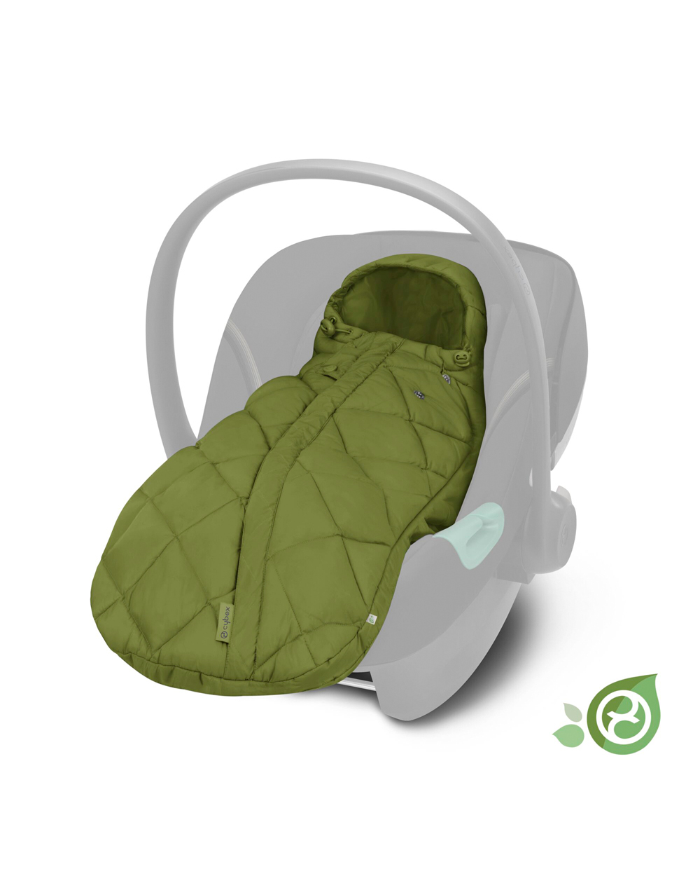 Chancelière Snogga Mini 2 Coloris Nature Green Cybex