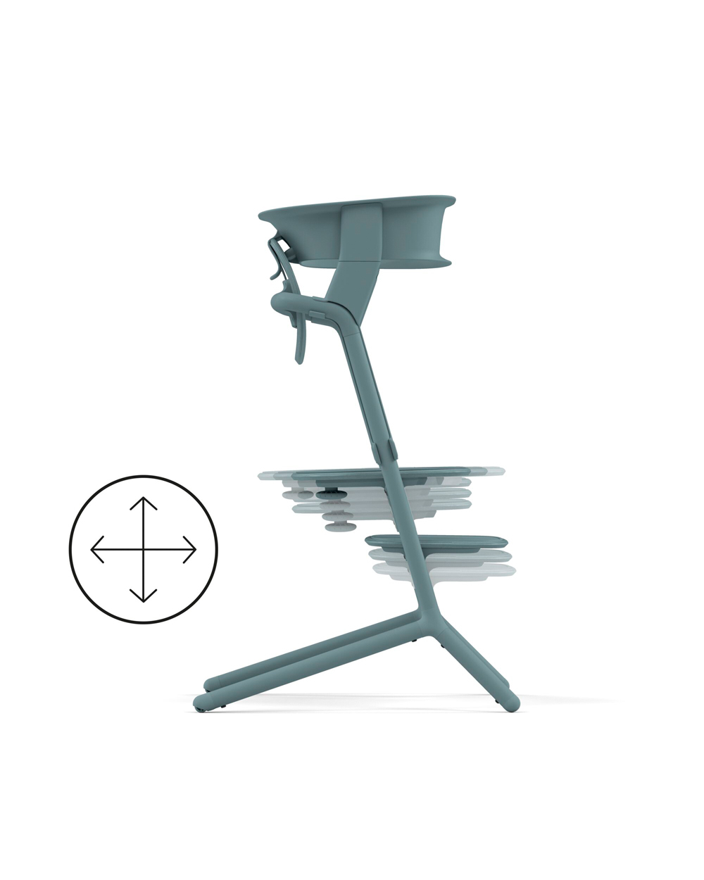 Tour d'apprentissage Lemo Coloris Stone Blue Cybex