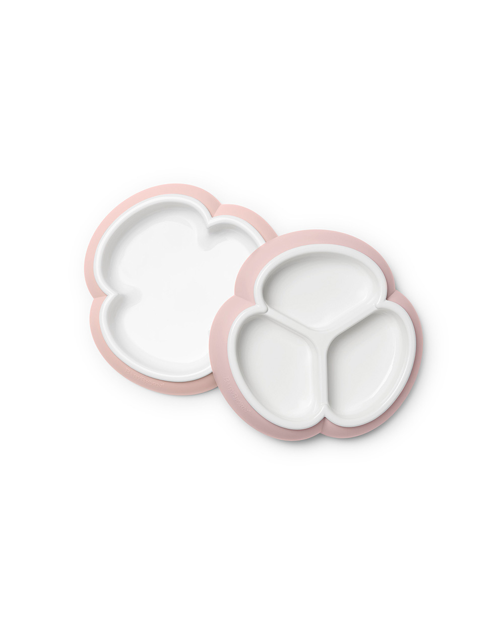 Lot de 2 assiettes Coloris rose pastel Babybjörn